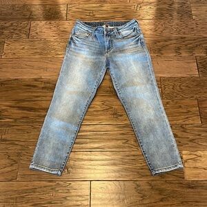 Kut From The Kloth Crop Skinny Mid Rise Size 4
